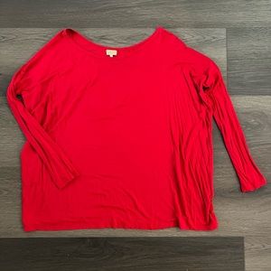 Long Sleeve Piko Top